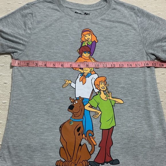 Scooby Doo Short Sleeve Gray Graphic T-shirt size M - Picture 5 of 8